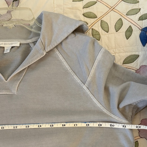 Pure Jill (J Jill) Gray Long Sleeve Hoodie - Picture 5 of 6